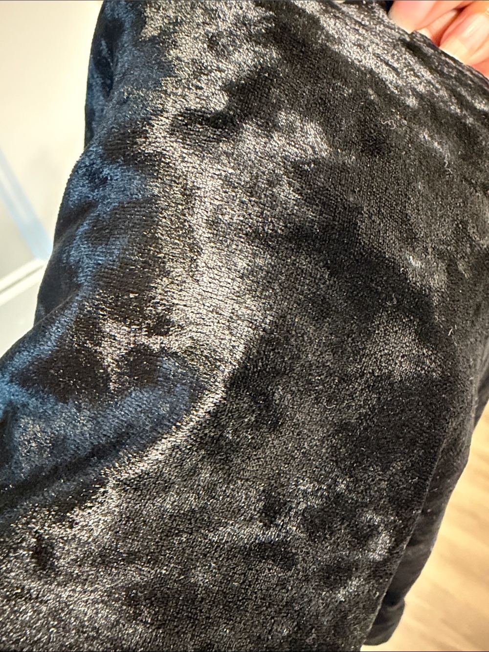 Fashion nova Velvet Black Two-Piece Lounge Set - Picture 13 of 13